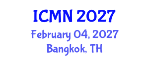 International Conference on Microfluidics and Nanofluidics (ICMN) February 04, 2027 - Bangkok, Thailand International Conference on Microfluidics and Nanofluidics (ICMN) February 04, 2027 - Bangkok, Thailand