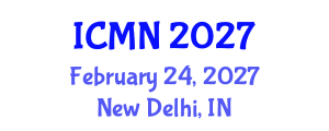 International Conference on Microfluidics and Nanofluidics (ICMN) February 24, 2027 - New Delhi, India International Conference on Microfluidics and Nanofluidics (ICMN) February 24, 2027 - New Delhi, India