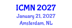 International Conference on Microfluidics and Nanofluidics (ICMN) January 21, 2027 - Amsterdam, Netherlands International Conference on Microfluidics and Nanofluidics (ICMN) January 21, 2027 - Amsterdam, Netherlands