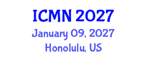 International Conference on Microfluidics and Nanofluidics (ICMN) January 09, 2027 - Honolulu, United States