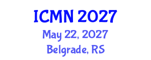 International Conference on Microfluidics and Nanofluidics (ICMN) May 22, 2027 - Belgrade, Serbia International Conference on Microfluidics and Nanofluidics (ICMN) May 22, 2027 - Belgrade, Serbia