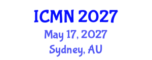International Conference on Microfluidics and Nanofluidics (ICMN) May 17, 2027 - Sydney, Australia International Conference on Microfluidics and Nanofluidics (ICMN) May 17, 2027 - Sydney, Australia