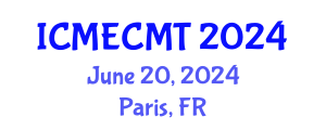 International Conference on Microlectronics, Electronic Components, Materials and Technology (ICMECMT) June 20, 2024 - Paris, France