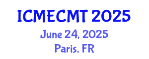 International Conference on Microlectronics, Electronic Components, Materials and Technology (ICMECMT) June 24, 2025 - Paris, France
