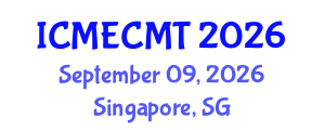 International Conference on Microlectronics, Electronic Components, Materials and Technology (ICMECMT) September 09, 2026 - Singapore, Singapore