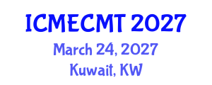 International Conference on Microlectronics, Electronic Components, Materials and Technology (ICMECMT) March 24, 2027 - Kuwait, Kuwait International Conference on Microlectronics, Electronic Components, Materials and Technology (ICMECMT) March 24, 2027 - Kuwait, Kuwait