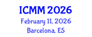 International Conference on Micromechanics and Microengineering (ICMM) February 11, 2026 - Barcelona, Spain
