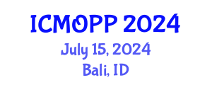 International Conference on Microplastics and Ocean Plastic Pollution (ICMOPP) July 15, 2024 - Bali, Indonesia