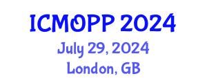 International Conference on Microplastics and Ocean Plastic Pollution (ICMOPP) July 29, 2024 - London, United Kingdom