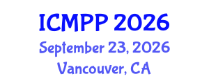 International Conference on Microplastics and Plastic Pollution (ICMPP) September 23, 2026 - Vancouver, Canada