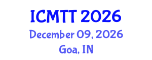 International Conference on Microwave and Terahertz Technology (ICMTT) December 09, 2026 - Goa, India International Conference on Microwave and Terahertz Technology (ICMTT) December 09, 2026 - Goa, India