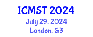 International Conference on Microwave Science and Technology (ICMST) July 29, 2024 - London, United Kingdom