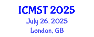 International Conference on Microwave Science and Technology (ICMST) July 26, 2025 - London, United Kingdom