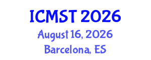 International Conference on Microwave Science and Technology (ICMST) August 16, 2026 - Barcelona, Spain