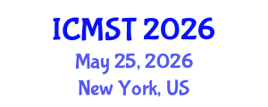 International Conference on Microwave Science and Technology (ICMST) May 25, 2026 - New York, United States International Conference on Microwave Science and Technology (ICMST) May 25, 2026 - New York, United States