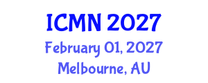 International Conference on Midwifery Nurse (ICMN) February 01, 2027 - Melbourne, Australia International Conference on Midwifery Nurse (ICMN) February 01, 2027 - Melbourne, Australia