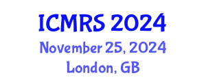 International Conference on Migration and Refugee Studies (ICMRS) November 25, 2024 - London, United Kingdom