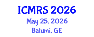 International Conference on Migration and Refugee Studies (ICMRS) May 25, 2026 - Batumi, Georgia International Conference on Migration and Refugee Studies (ICMRS) May 25, 2026 - Batumi, Georgia