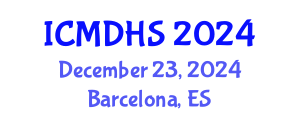 International Conference on Migration, Development and Human Security (ICMDHS) December 23, 2024 - Barcelona, Spain