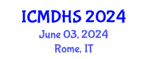 International Conference on Migration, Development and Human Security (ICMDHS) June 03, 2024 - Rome, Italy