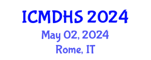 International Conference on Migration, Development and Human Security (ICMDHS) May 02, 2024 - Rome, Italy