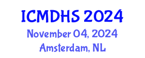 International Conference on Migration, Development and Human Security (ICMDHS) November 04, 2024 - Amsterdam, Netherlands