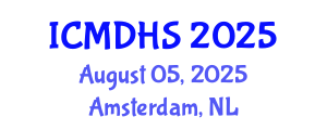 International Conference on Migration, Development and Human Security (ICMDHS) August 05, 2025 - Amsterdam, Netherlands