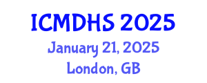 International Conference on Migration, Development and Human Security (ICMDHS) January 21, 2025 - London, United Kingdom