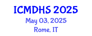 International Conference on Migration, Development and Human Security (ICMDHS) May 03, 2025 - Rome, Italy