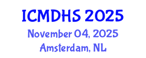 International Conference on Migration, Development and Human Security (ICMDHS) November 04, 2025 - Amsterdam, Netherlands