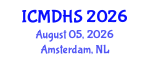 International Conference on Migration, Development and Human Security (ICMDHS) August 05, 2026 - Amsterdam, Netherlands