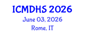 International Conference on Migration, Development and Human Security (ICMDHS) June 03, 2026 - Rome, Italy