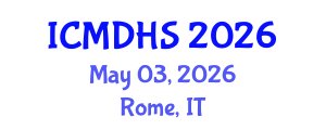 International Conference on Migration, Development and Human Security (ICMDHS) May 03, 2026 - Rome, Italy