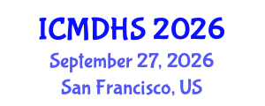 International Conference on Migration, Development and Human Security (ICMDHS) September 27, 2026 - San Francisco, United States