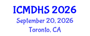 International Conference on Migration, Development and Human Security (ICMDHS) September 20, 2026 - Toronto, Canada