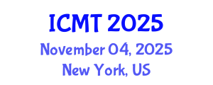 International Conference on Military Technology (ICMT) November 04, 2025 - New York, United States