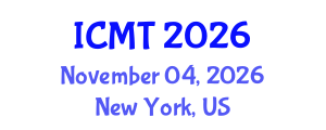 International Conference on Military Technology (ICMT) November 04, 2026 - New York, United States