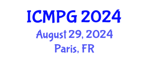 International Conference on Mineral Processing and Geochemistry (ICMPG) August 29, 2024 - Paris, France