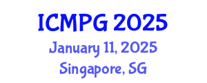 International Conference on Mineral Processing and Geochemistry (ICMPG) January 11, 2025 - Singapore, Singapore