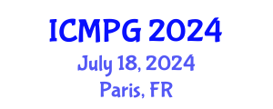 International Conference on Mineralogy, Petrology, and Geochemistry (ICMPG) July 18, 2024 - Paris, France