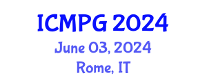 International Conference on Mineralogy, Petrology, and Geochemistry (ICMPG) June 03, 2024 - Rome, Italy