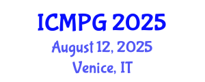 International Conference on Mineralogy, Petrology, and Geochemistry (ICMPG) August 12, 2025 - Venice, Italy
