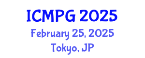 International Conference on Mineralogy, Petrology, and Geochemistry (ICMPG) February 25, 2025 - Tokyo, Japan