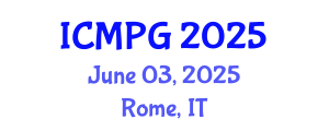 International Conference on Mineralogy, Petrology, and Geochemistry (ICMPG) June 03, 2025 - Rome, Italy