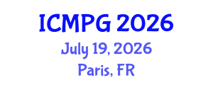 International Conference on Mineralogy, Petrology, and Geochemistry (ICMPG) July 19, 2026 - Paris, France