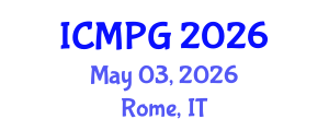 International Conference on Mineralogy, Petrology, and Geochemistry (ICMPG) May 03, 2026 - Rome, Italy