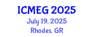 International Conference on Mining and Economic Geology (ICMEG) July 19, 2025 - Rhodes, Greece