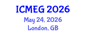 International Conference on Mining and Economic Geology (ICMEG) May 24, 2026 - London, United Kingdom