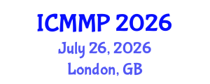 International Conference on Mining and Mineral Processing (ICMMP) July 26, 2026 - London, United Kingdom