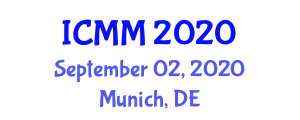 International Conference on Mining and Mineralogy (ICMM) September 02, 2020 - Munich, Germany